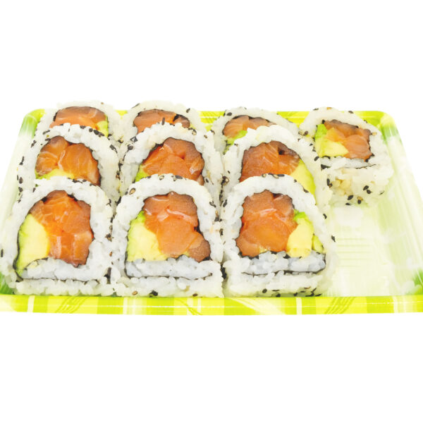 Uramaki – Raw Salmon