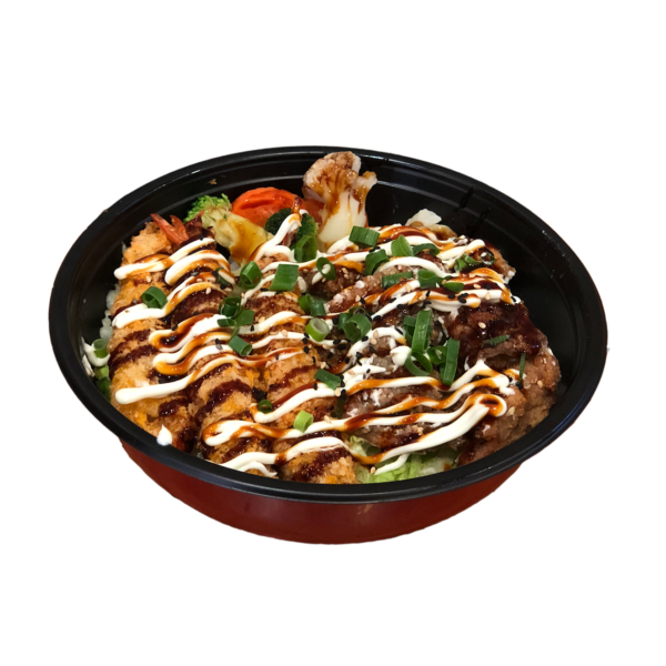 Donburi – Seafood Tempura